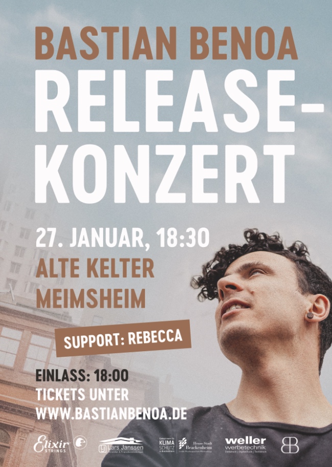 Release-Konzert von Bastian Benoa